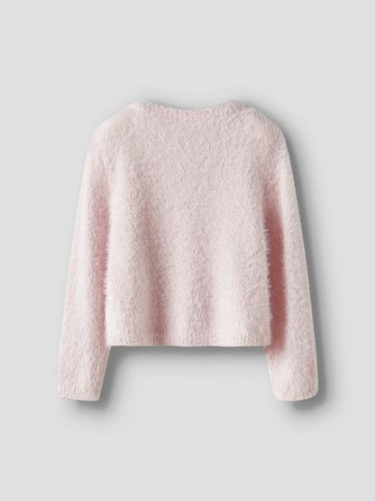 Name it Strickjacke aus Fransengarn