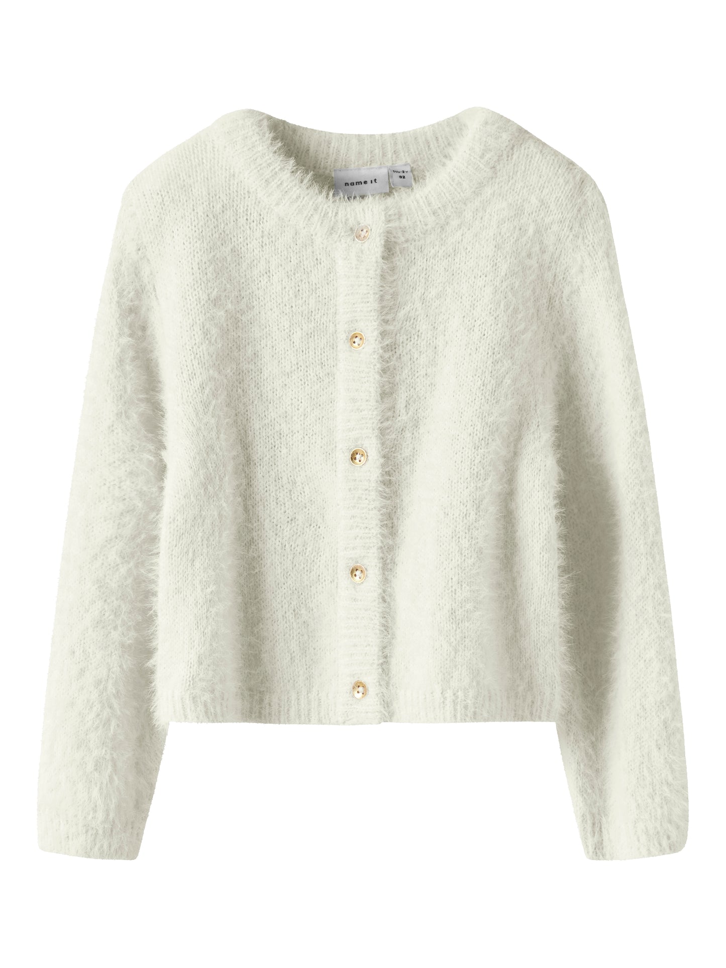 Name it Strickjacke aus Fransengarn