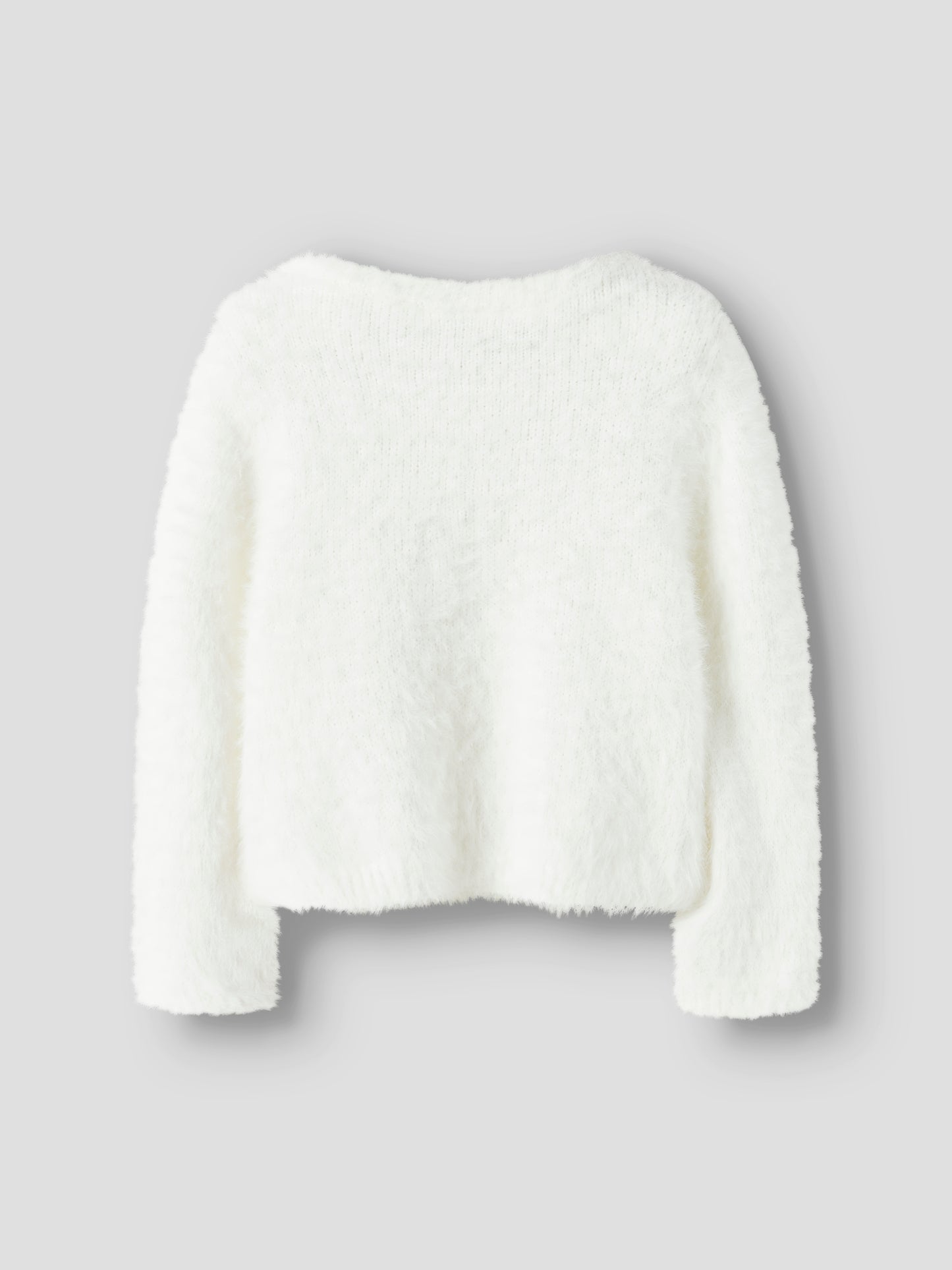 Name it Strickjacke aus Fransengarn