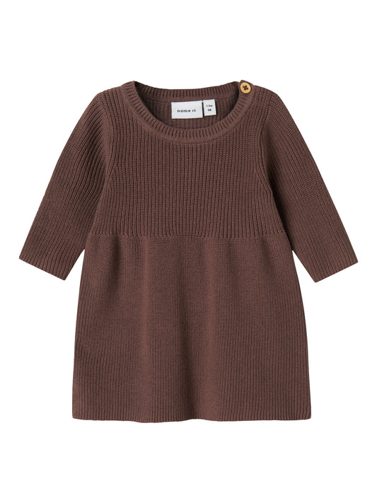 Name it Strickkleid aus Bio-Baumwolle
