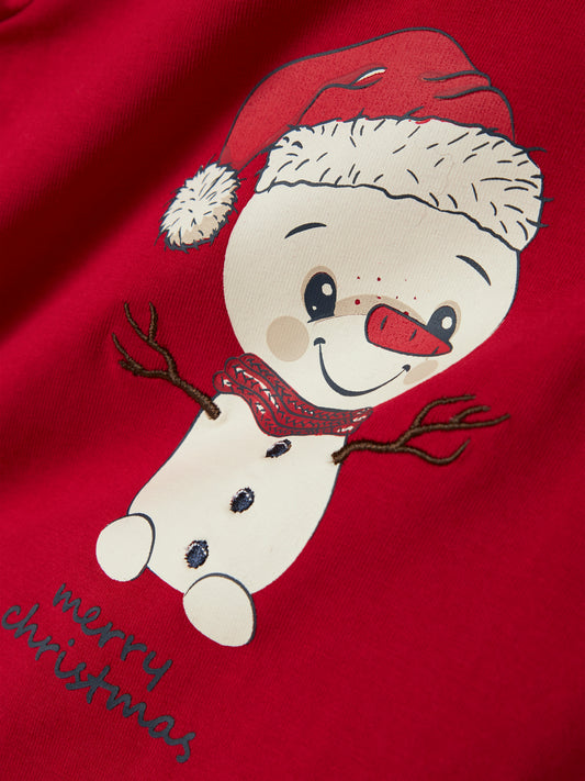 Name it Langarmshirt Weihnachten aus Bio-Baumwolle