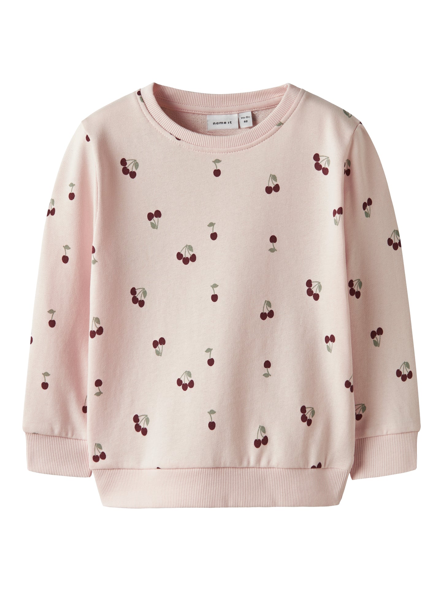 Name it Sweatshirt mit Kirschenprint