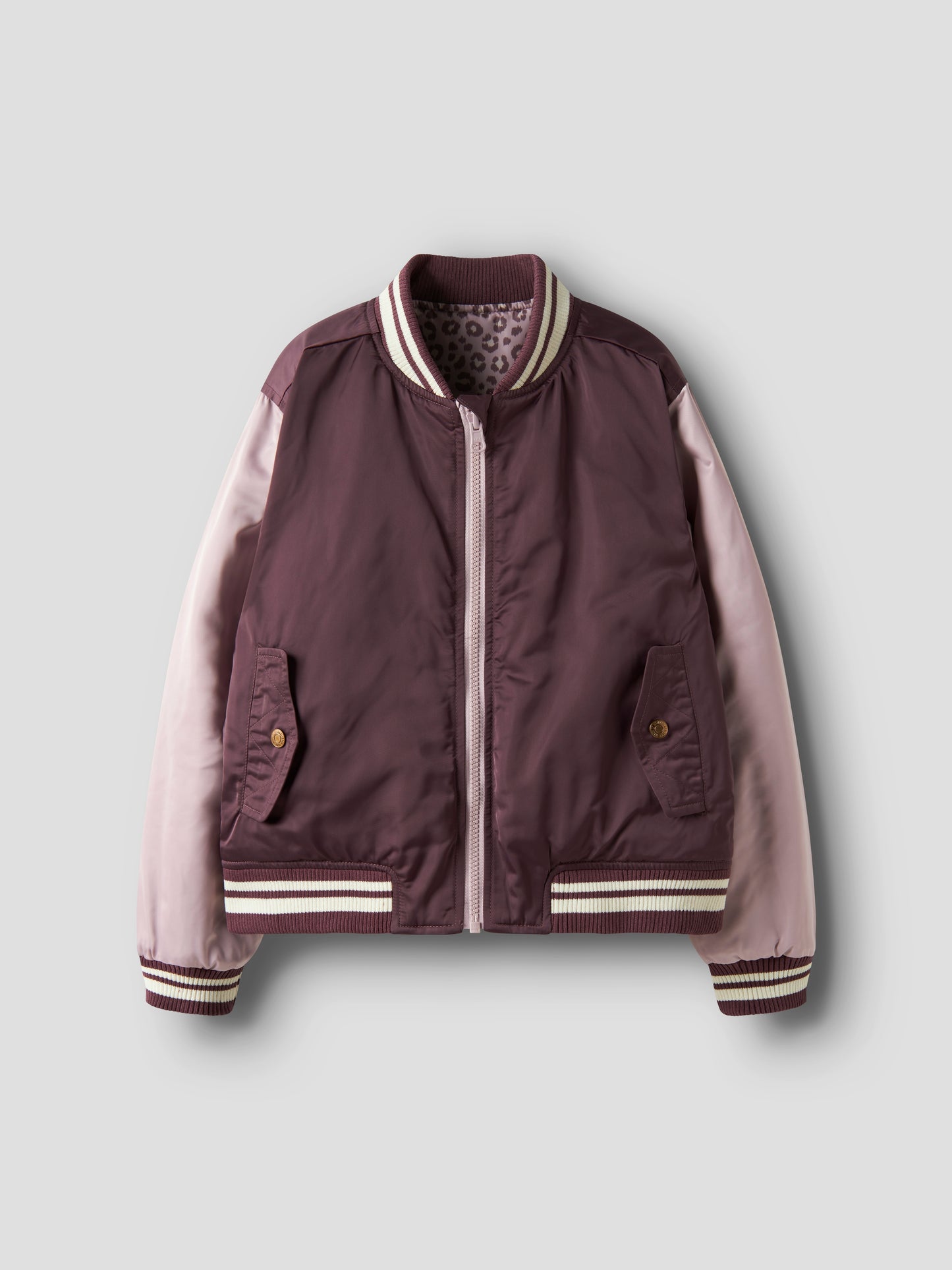 Name it Wendbare Bomberjacke mit Leoprint