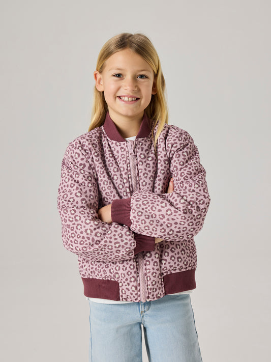 Name it Wendbare Bomberjacke mit Leoprint