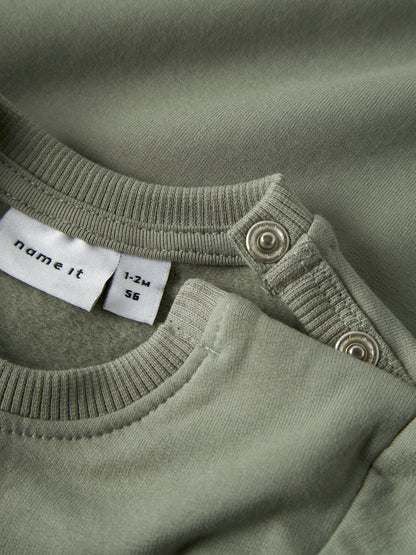 Name it Sweatshirt mit Hundeprint aus Bio-Baumwolle