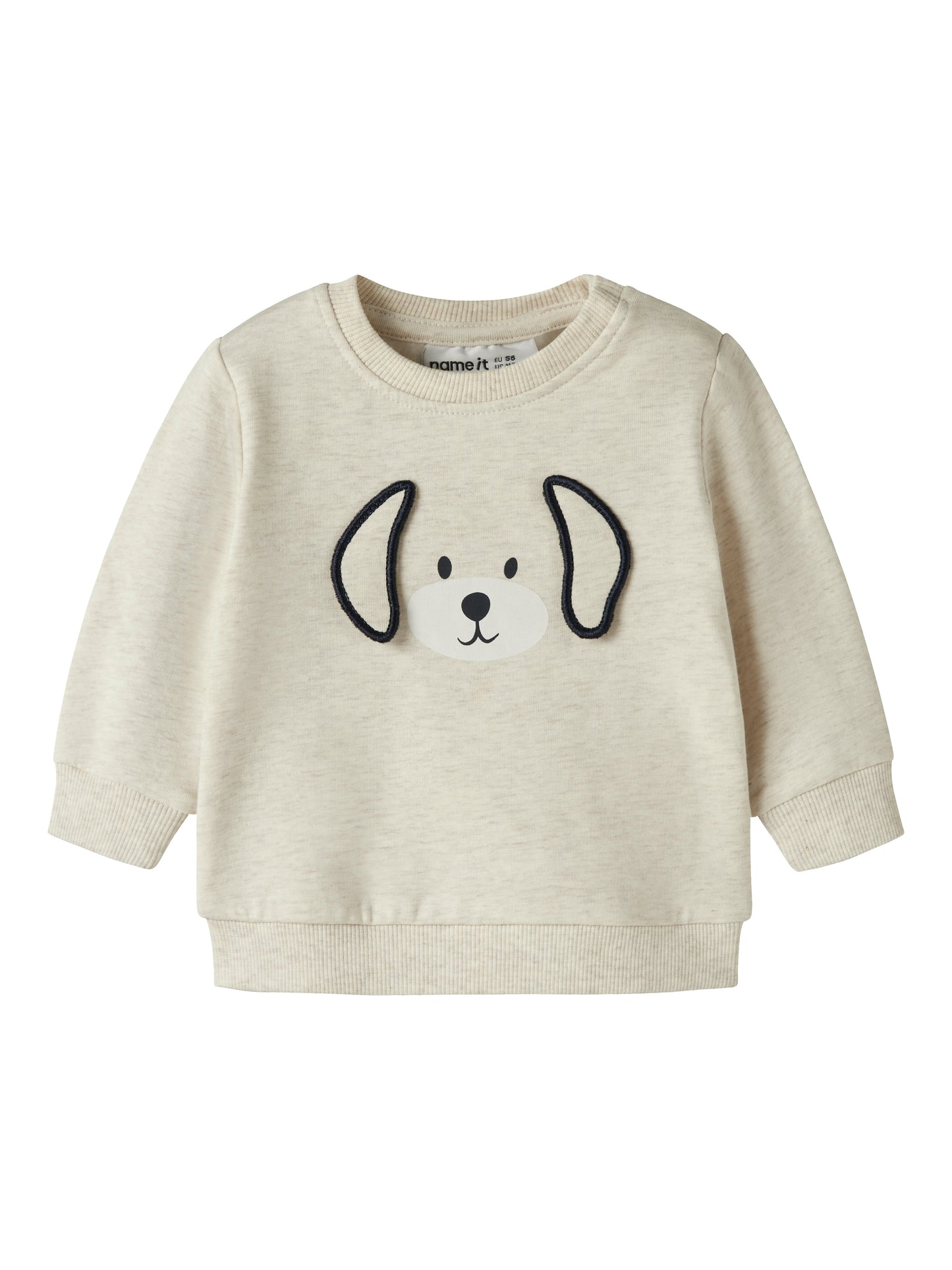 Name it Sweatshirt mit Hundeprint aus Bio-Baumwolle