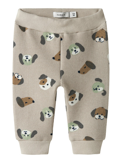 Name it Hose mit Hundeköpfen aus Bio-Baumwolle