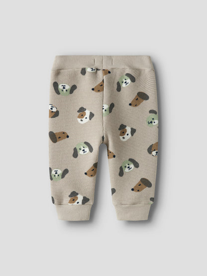 Name it Hose mit Hundeköpfen aus Bio-Baumwolle