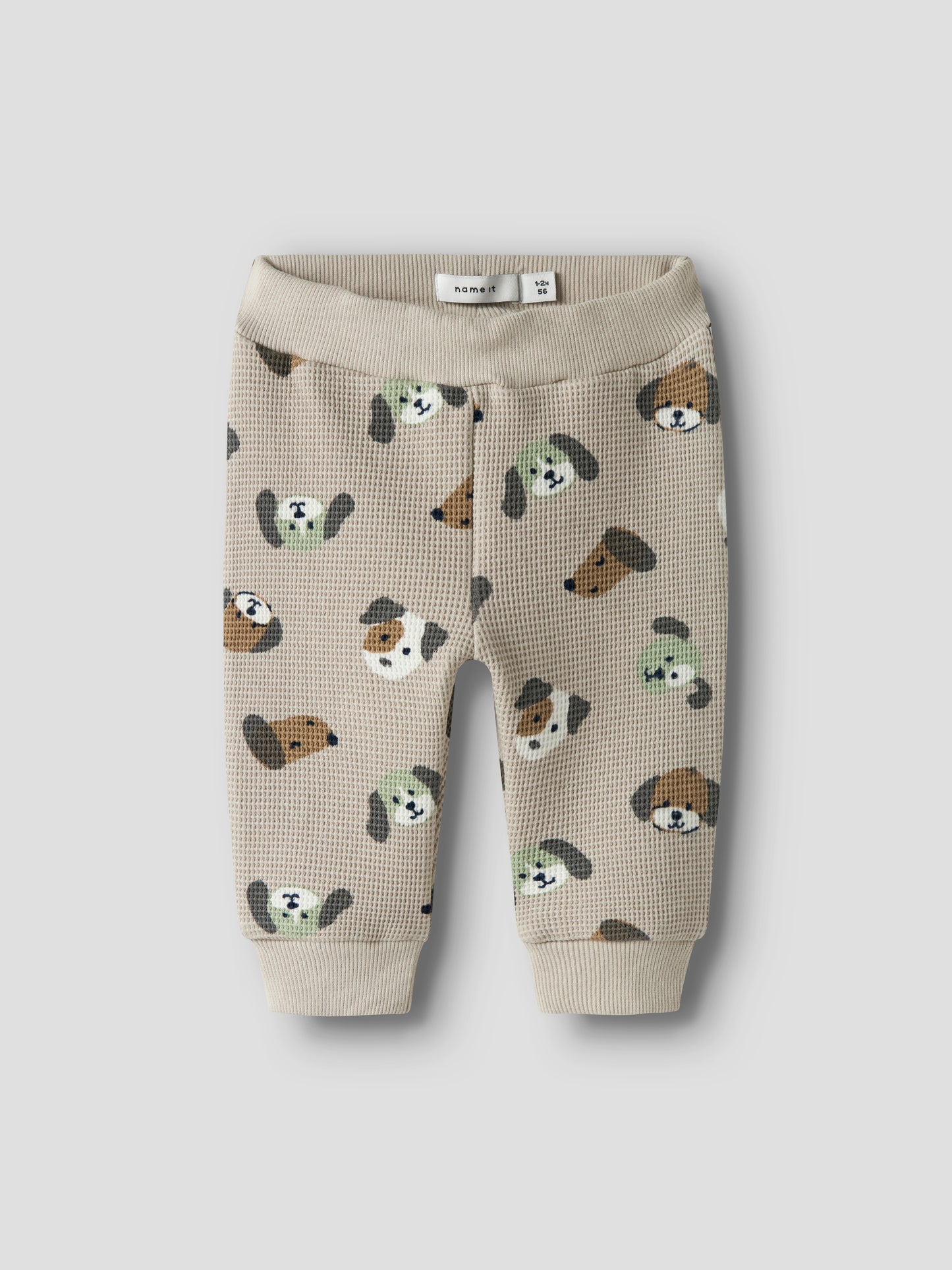 Name it Hose mit Hundeköpfen aus Bio-Baumwolle