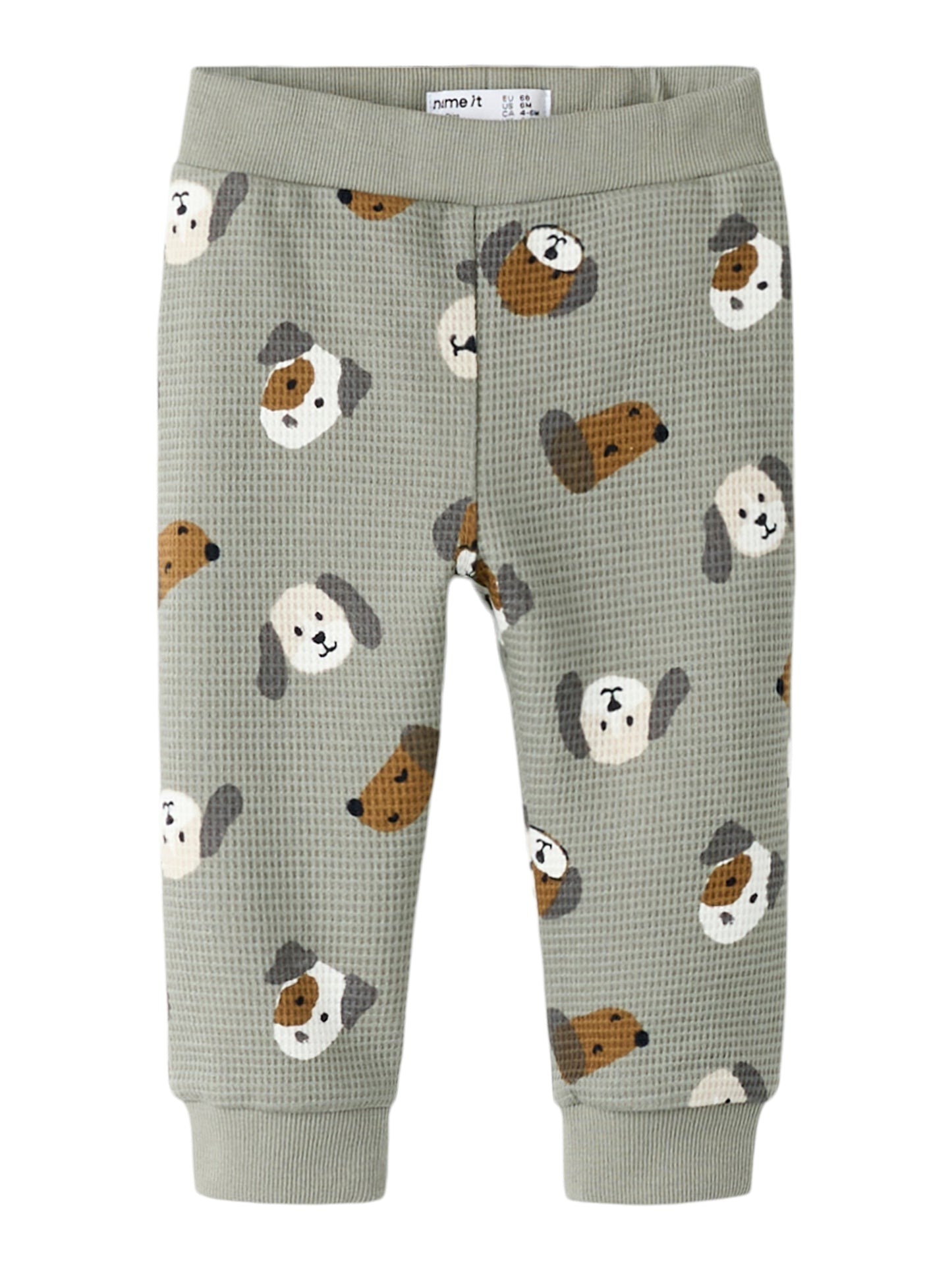 Name it Hose mit Hundeköpfen aus Bio-Baumwolle