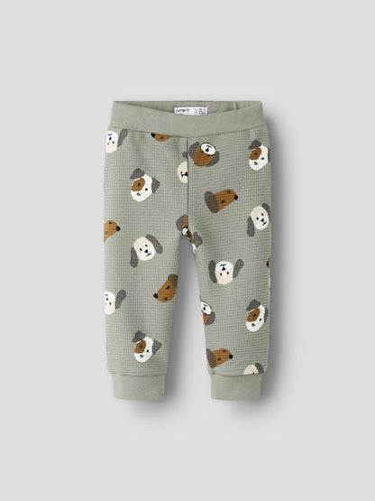 Name it Hose mit Hundeköpfen aus Bio-Baumwolle