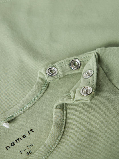 Name it Langarmshirt mit Katzenprint aus Bio-Baumwolle