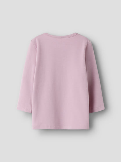 Name it Langarmshirt mit Katzenprint aus Bio-Baumwolle