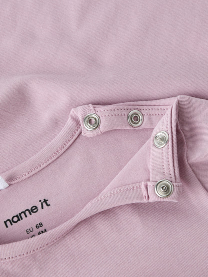 Name it Langarmshirt mit Katzenprint aus Bio-Baumwolle