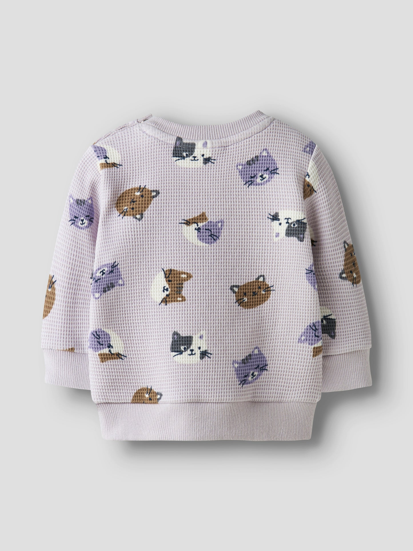 Name it Sweatshirt mit Katzenprint aus Bio-Baumwolle