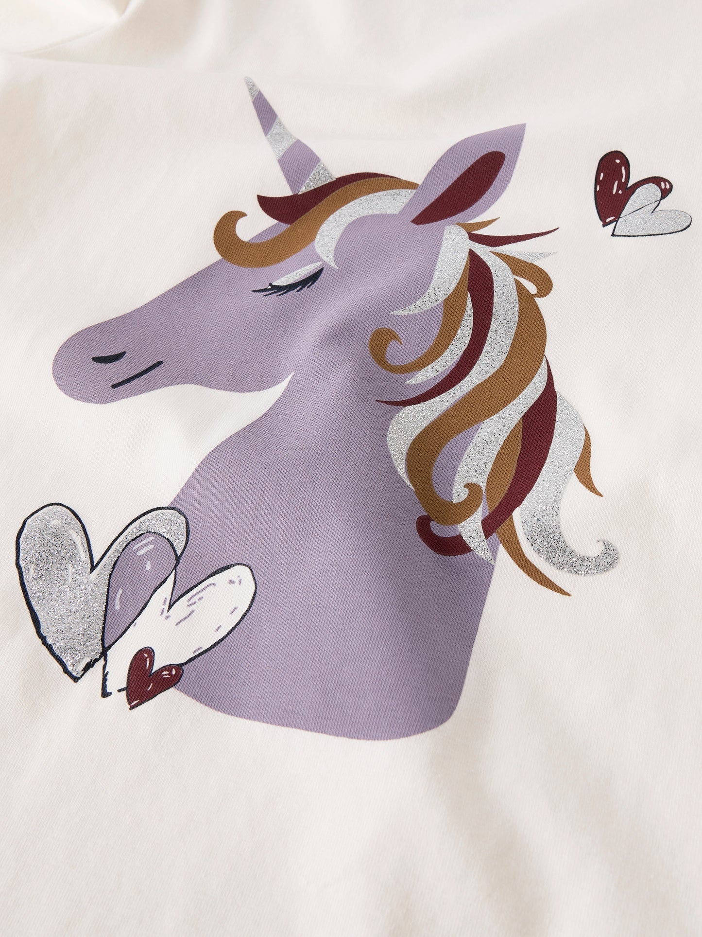 Name it Langarmshirt mit Einhorn