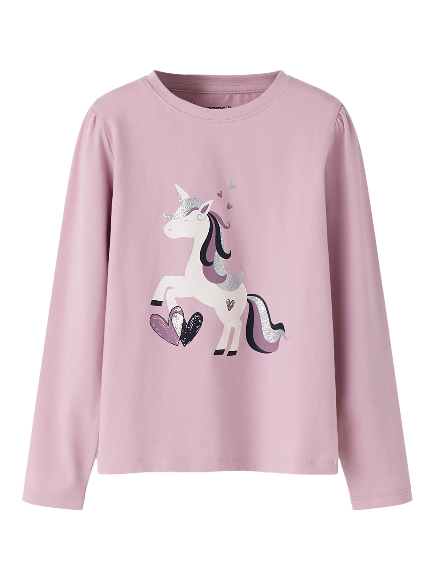 Name it Langarmshirt mit Einhorn