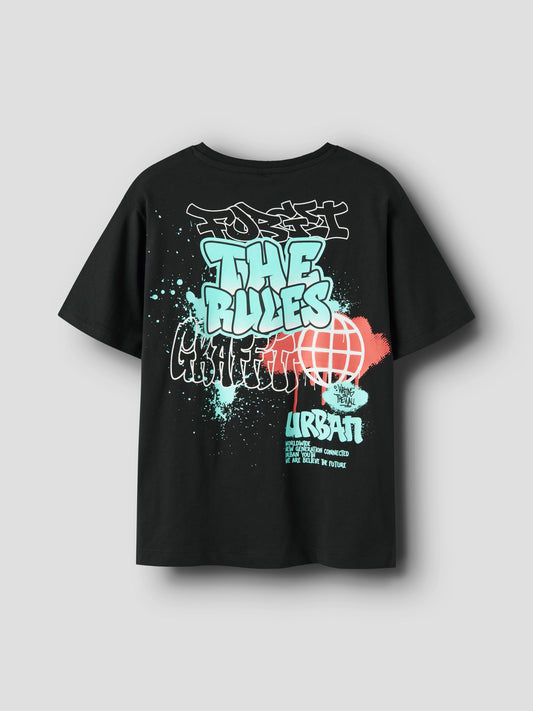 Name it T-Shirt mit Rückenprint aus Bio-Baumwolle