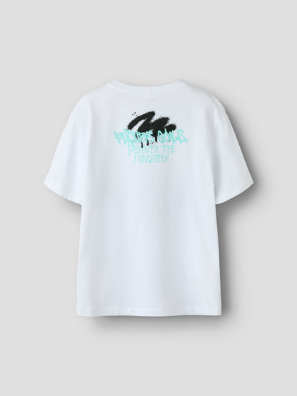 Name it T-Shirt mit Brustprint aus Bio-Baumwolle