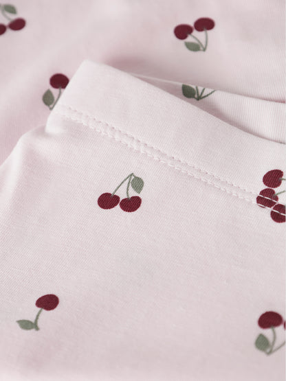 Name it Leggings mit Kirschenprint