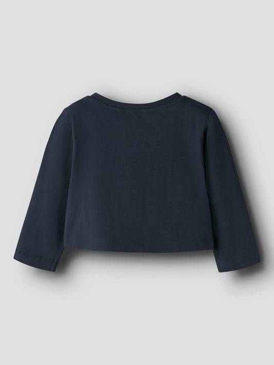 Name it Bolero in navy aus Bio-Baumwolle