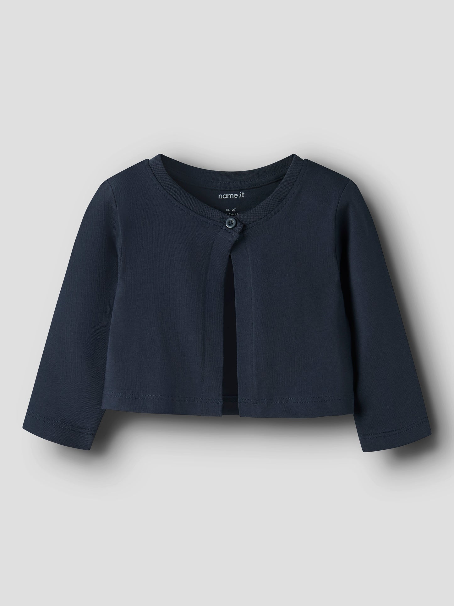 Name it Bolero in navy aus Bio-Baumwolle