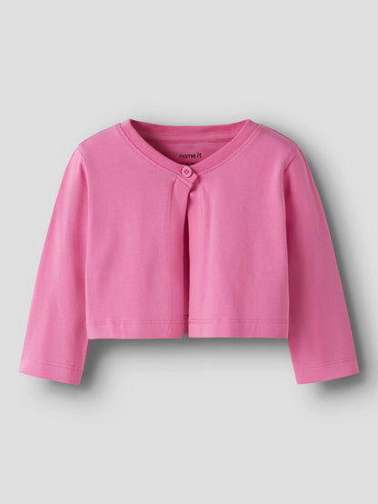 Name it Bolero in pink aus Bio-Baumwolle