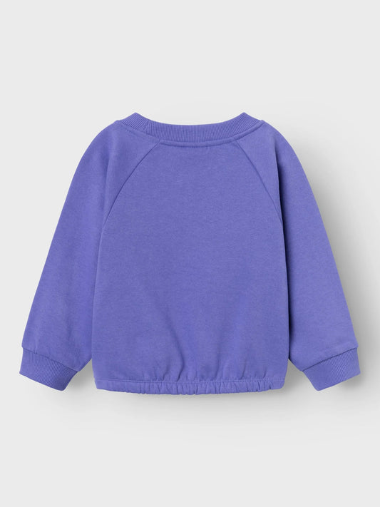Name it Sweatshirt mit Glitzerherz