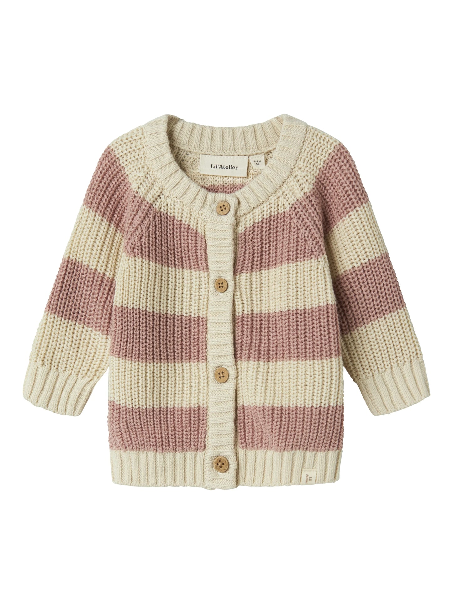 Lil'Atelier Strickjacke aus Bio-Baumwolle