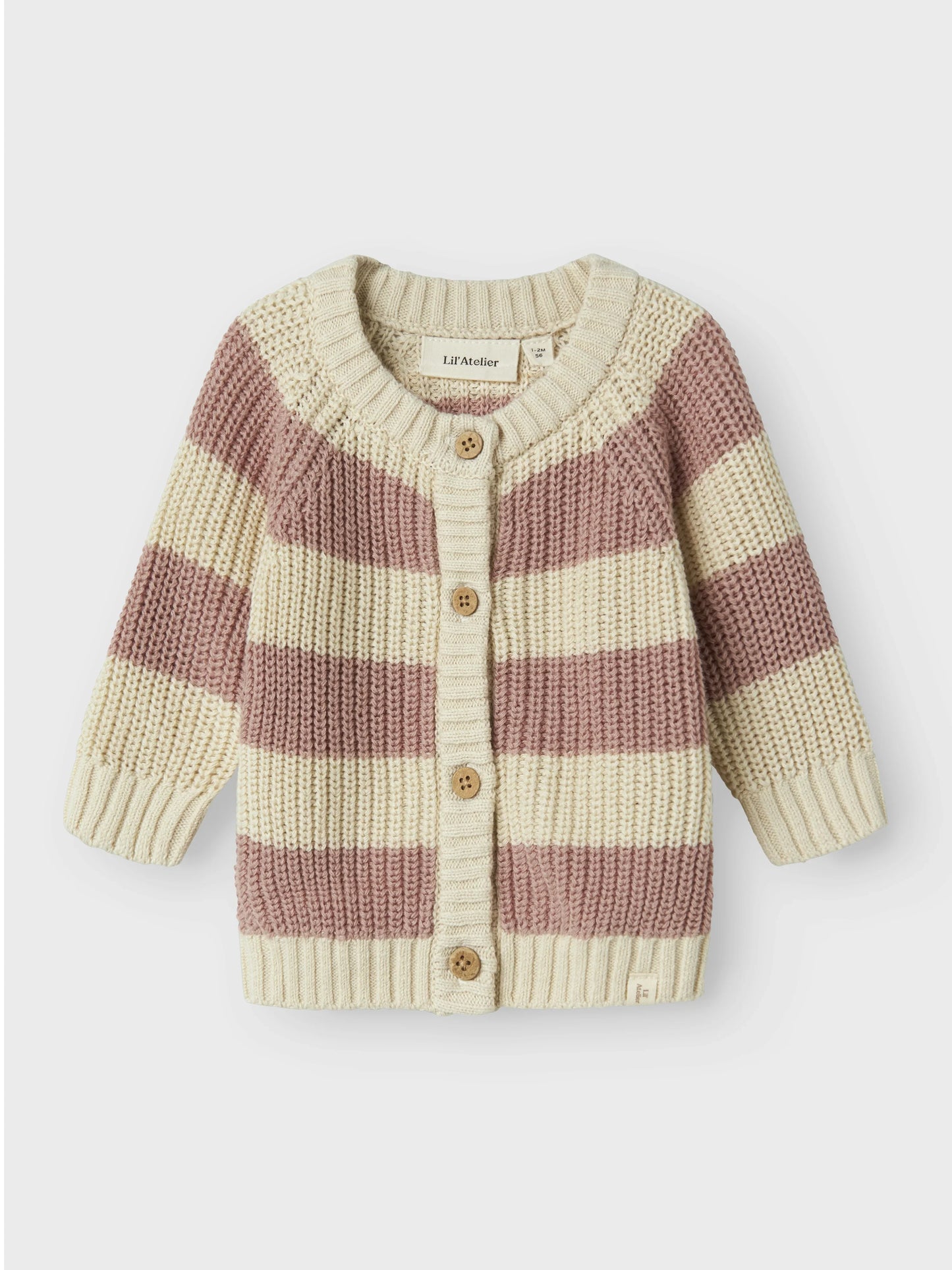 Lil'Atelier Strickjacke aus Bio-Baumwolle