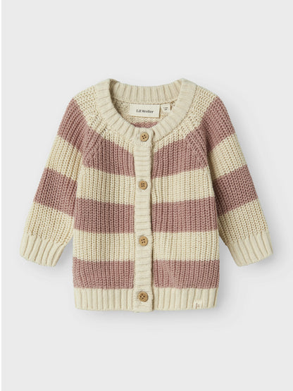 Lil'Atelier Strickjacke aus Bio-Baumwolle