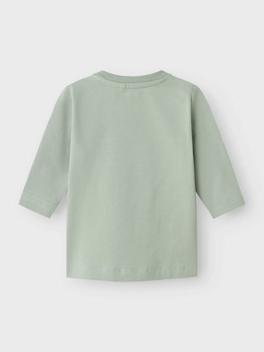Name it Langarmshirt mit Schäfchenprint aus Bio-Baumwolle