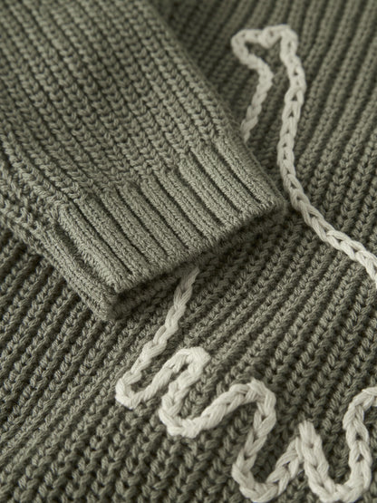 Lil'Atelier Strickpullover mit Dino