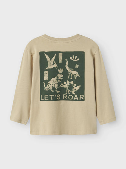Name it Langarmshirt mit Dino-Rückenprint