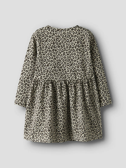 Name it Kleid mit Leoprint aus Bio-Baumwolle