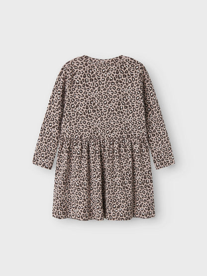 Name it Kleid mit Leoprint aus Bio-Baumwolle