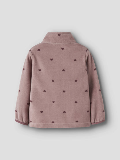 Name it Fleecejacke mit Herzchen