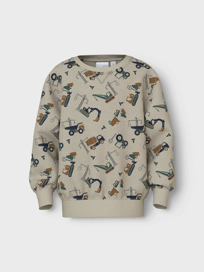 Name it Sweatshirt Regular Fit mit Baggerprint