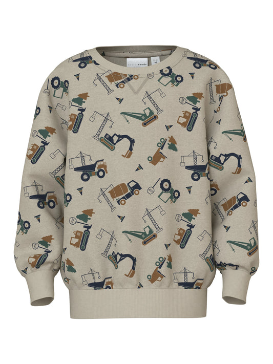 Name it Sweatshirt Regular Fit mit Baggerprint