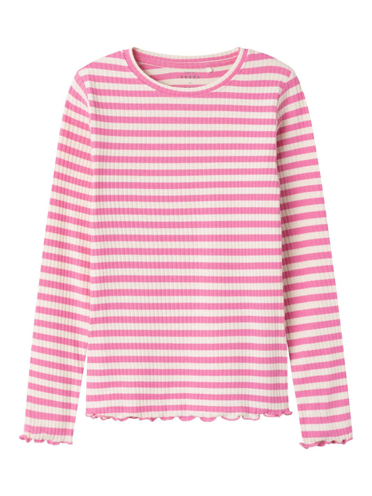 Name it Geringeltes Langarmshirt gerippt