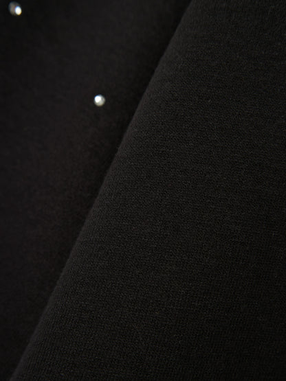 Name it Sweakleid mit Glitzernieten am Ärmel