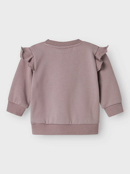 Name it Sweatshirt mit Cupcake-Applikation