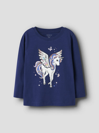 Name it Langarmshirt mit Pegasus