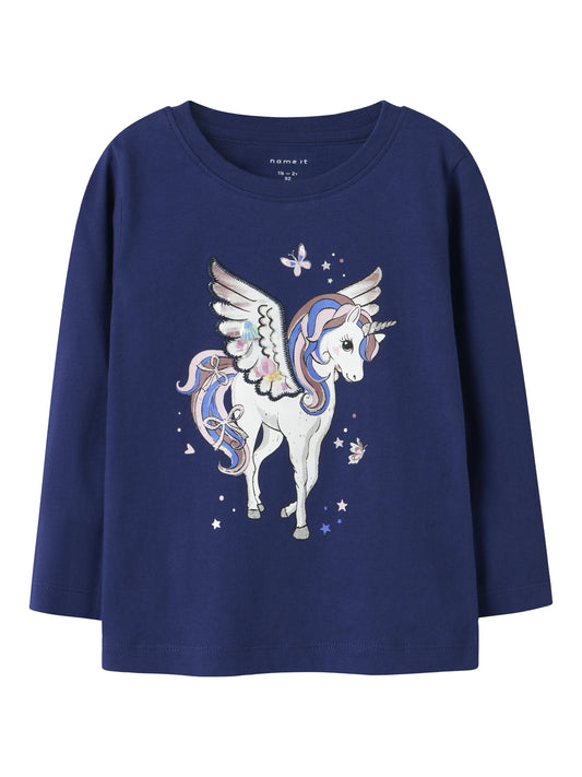 Name it Langarmshirt mit Pegasus
