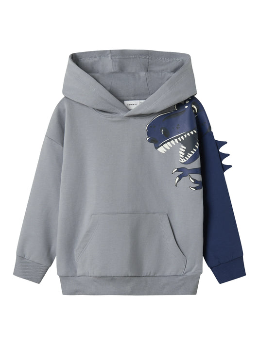 Name it Sweatshirt mit Kapuze und Dinosaurier