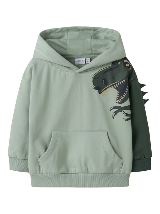 Name it Sweatshirt mit Kapuze und Dinosaurier