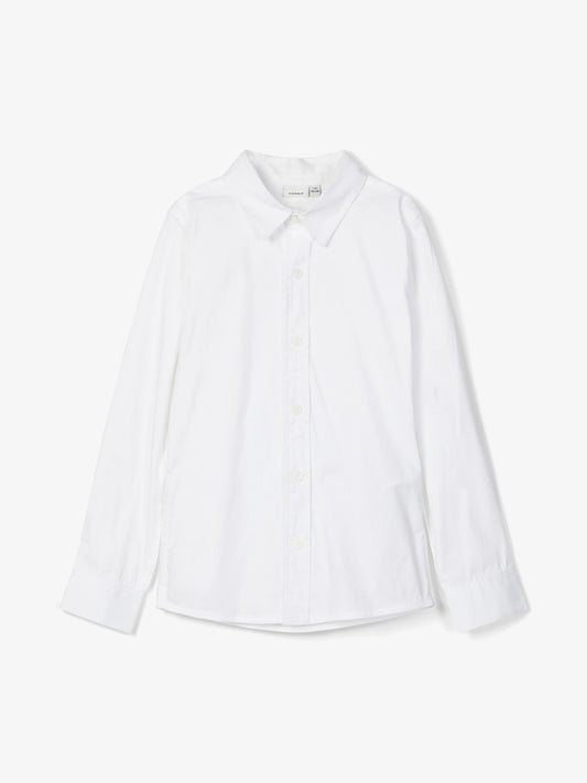 Weißes Hemd Slim Fit von name it