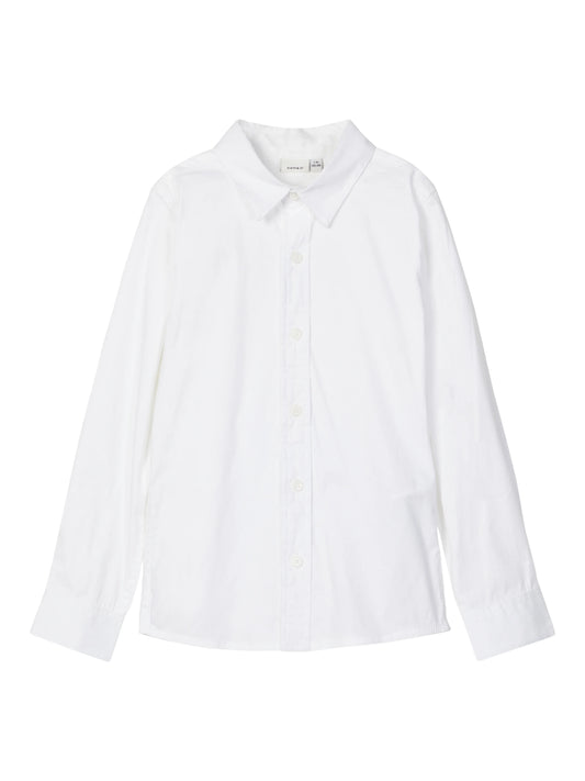 Weißes Hemd Slim Fit von name it
