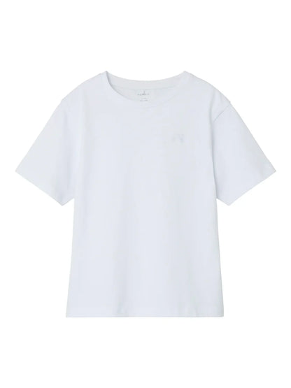 Name it Weißes Basic-T-Shirt