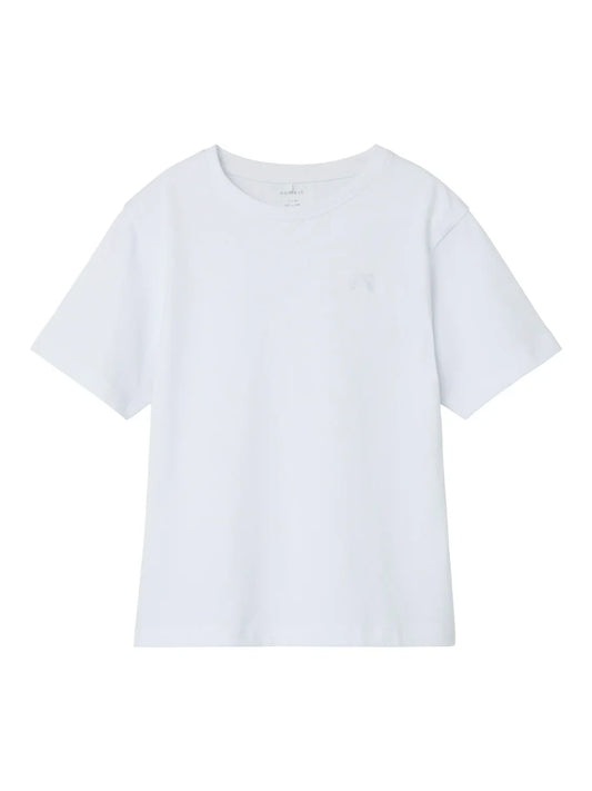 Name it Weißes Basic-T-Shirt